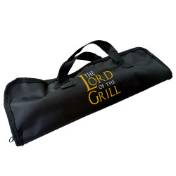 The lord of the grill - grilovací nářadí v pouzdře s potiskem