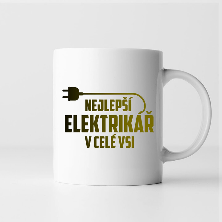 Nejlepší elektrikář v celé vsi - hrnek
