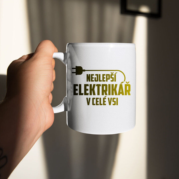 Nejlepší elektrikář v celé vsi - hrnek