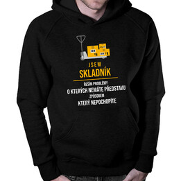 Jsem skladník - řeším problémy - pánská mikina