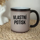 Magický třpytkový hrnek s vlastním potiskem