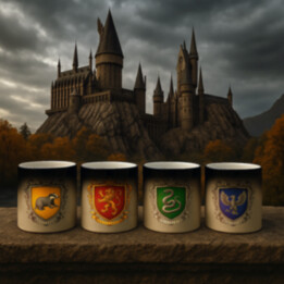 Magický hrnek přidělení – pro fanoušky filmu Harry Potter