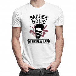 Barber holič to udělá lépe - pánské tričko s potiskem