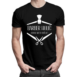 Barber holič - dovol mi to udělat - pánské tričko s potiskem