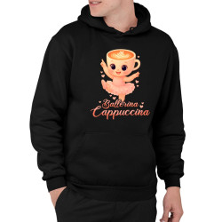 Cappuccina Ballerina Baby V2 - Italian Brainrot - balerína šálek - dětské tričko s potiskem - pánská mikina s potiskem