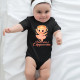 Cappuccina Ballerina Baby V2 - Italian Brainrot - balerína šálek - dětské tričko s potiskem - dětské body s potiskem