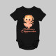Cappuccina Ballerina Baby V2 - Italian Brainrot - balerína šálek - dětské tričko s potiskem - dětské body s potiskem