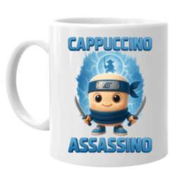 Cappuccino Assassino Baby - Italian Brainrot - ninja kelímek - hrnek s potiskem