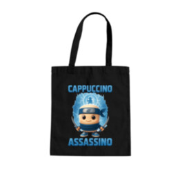Cappuccino Assassino Baby - Italian Brainrot - ninja kelímek - taška s potiskem