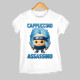 Cappuccino Assassino Baby - Italian Brainrot - ninja kelímek  - dámské tričko s potiskem