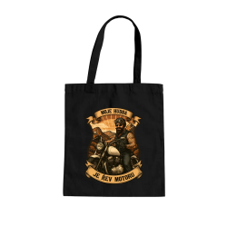 Moje hudba je řev motoru V2 - taška s potiskem