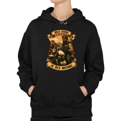 Moje hudba je řev motoru V2 - dámská mikina s potiskem