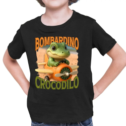 Baby Bombardino Crocodilo - Italian Brainrot - krokodýl bombardér - dětské tričko s potiskem