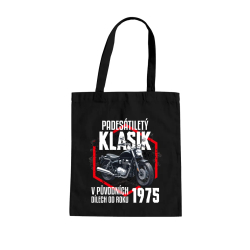 Padesátiletý klasik - v původních dílech od roku 1975 - taška s potiskem