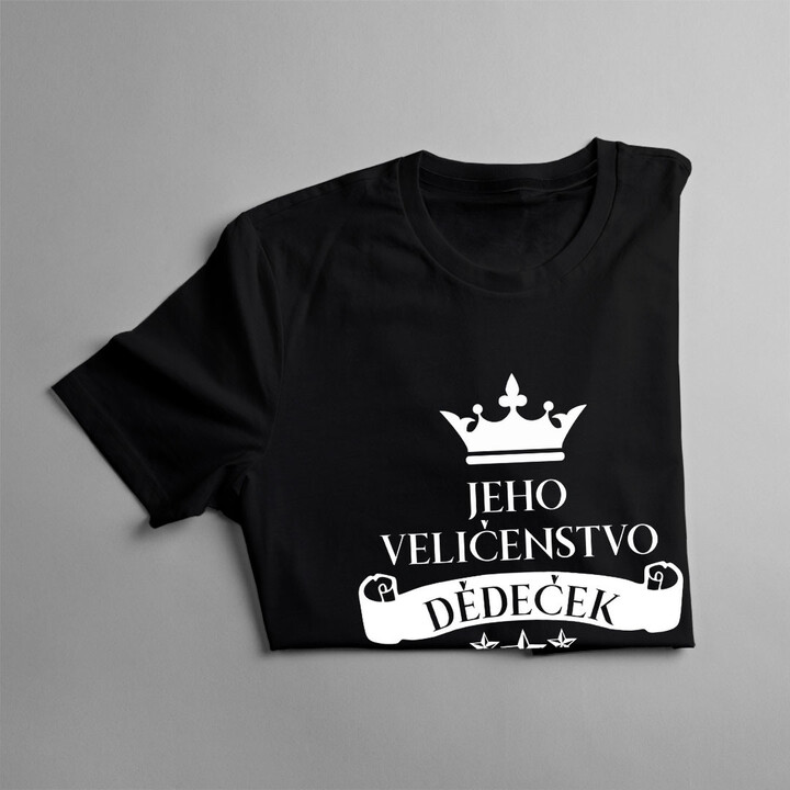Jeho veličenstvo dědeček  - Pánská trička  s potiskem