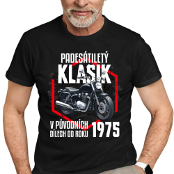 Padesátiletý klasik - v původních dílech od roku 1975 - pánské tričko s potiskem