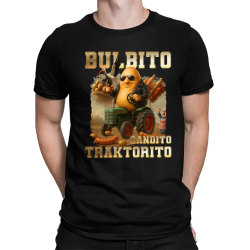 Bulbito bandito traktorito - brambor traktorista bandita - Italian Brainrot - pánské tričko s potiskem