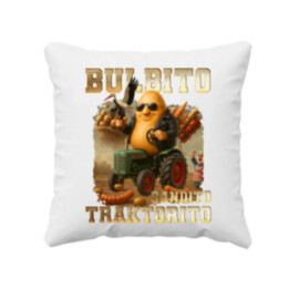 Bulbito bandito traktorito - brambor traktorista bandita - Italian Brainrot - polštář s potiskem