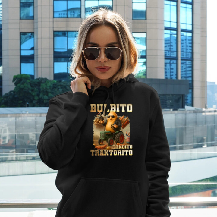 Bulbito bandito traktorito - brambor traktorista bandita - Italian Brainrot - dámská mikina s potiskem