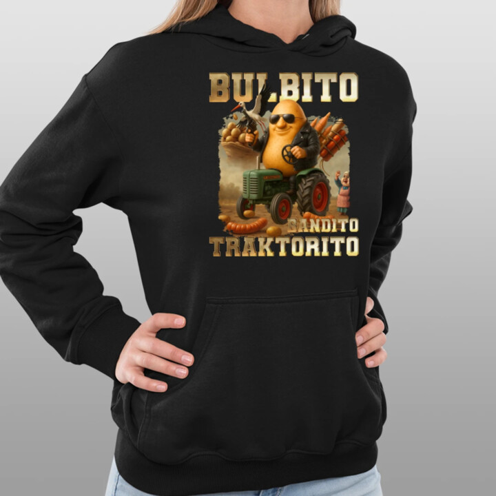 Bulbito bandito traktorito - brambor traktorista bandita - Italian Brainrot - dámská mikina s potiskem