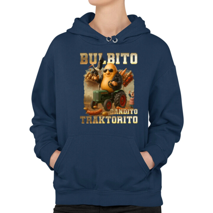 Bulbito bandito traktorito - brambor traktorista bandita - Italian Brainrot - dámská mikina s potiskem