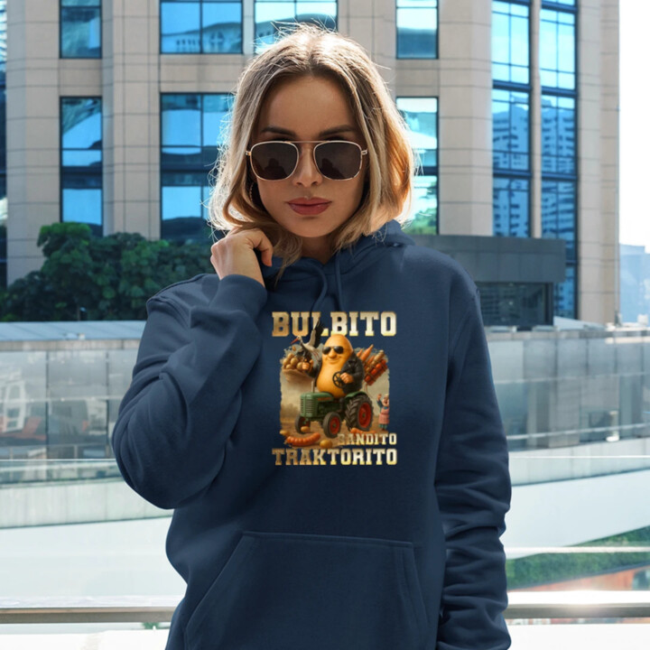 Bulbito bandito traktorito - brambor traktorista bandita - Italian Brainrot - dámská mikina s potiskem