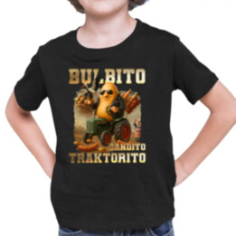 Bulbito bandito traktorito - brambor traktorista bandita - Italian Brainrot - dětské tričko s potiskem