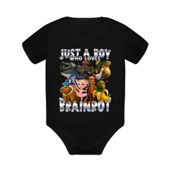 Just a boy who loves brainrot - dětské body s potiskem