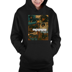 Dachshund life - Život jezevčíka - dětská mikina s kapucí