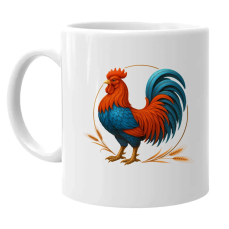 Kohout - hrnek s potiskem