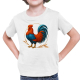 Kohout - dětské tričko s potiskem