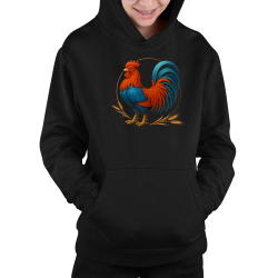 Kohout - dětská mikina s kapucí