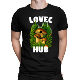 Lovec hub - pánské tričko s potiskem