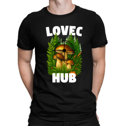 Lovec hub - pánské tričko s potiskem