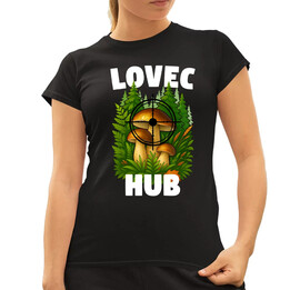 Lovec hub  - dámské tričko s potiskem