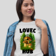 Lovec hub  - dámské tričko s potiskem