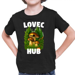 Lovec hub - dětské tričko s potiskem