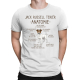 Jack Russell teriér – anatomie - pánské tričko s potiskem