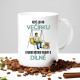 Když jsi na večírku a nikdo nechce mluvit o dílně - hrnek s potiskem