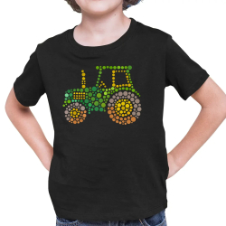 Traktor - den tečky - dětské tričko s potiskem