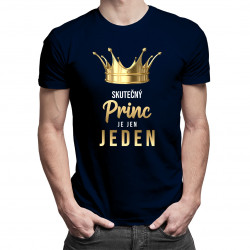 Skutečný princ je jen jeden - pánské tričko s potiskem