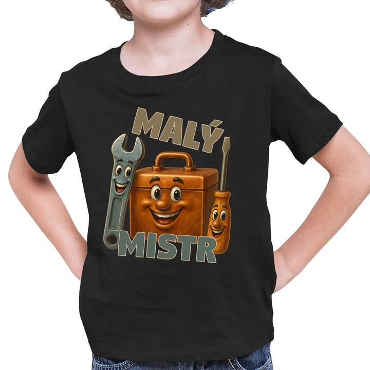 Malý mistr - dětské tričko s potiskem
