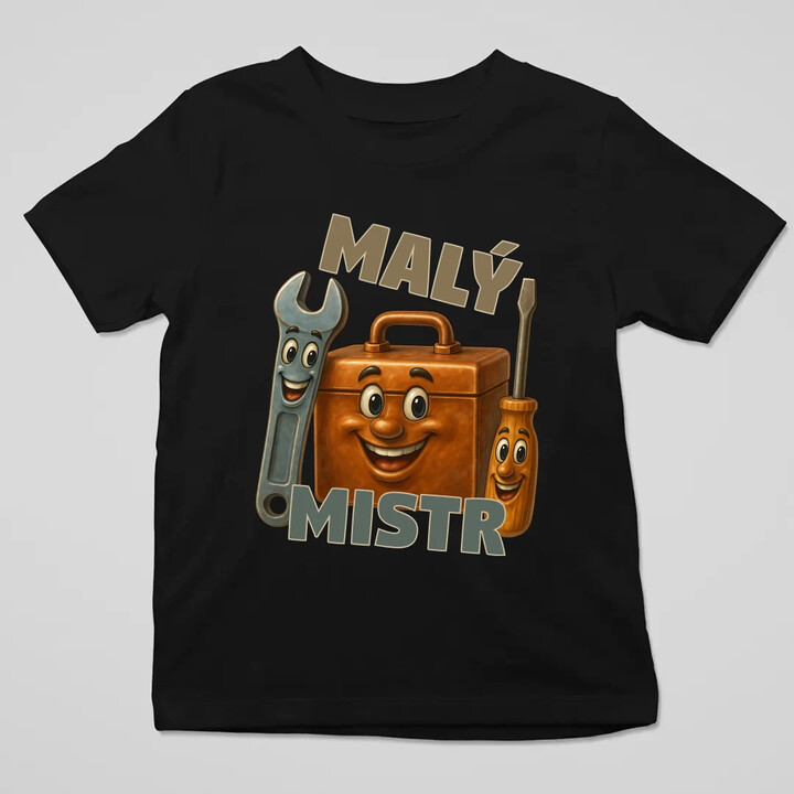 Malý mistr - dětské tričko s potiskem