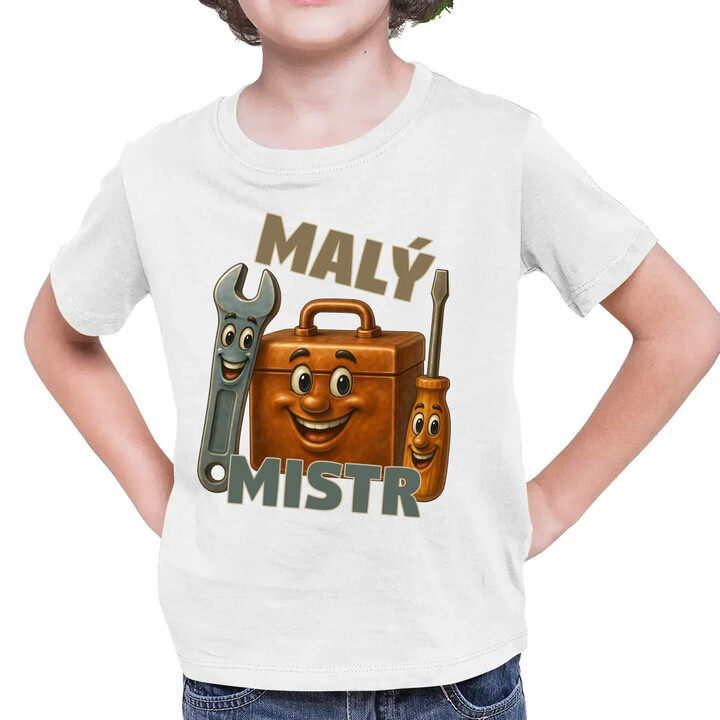 Malý mistr - dětské tričko s potiskem