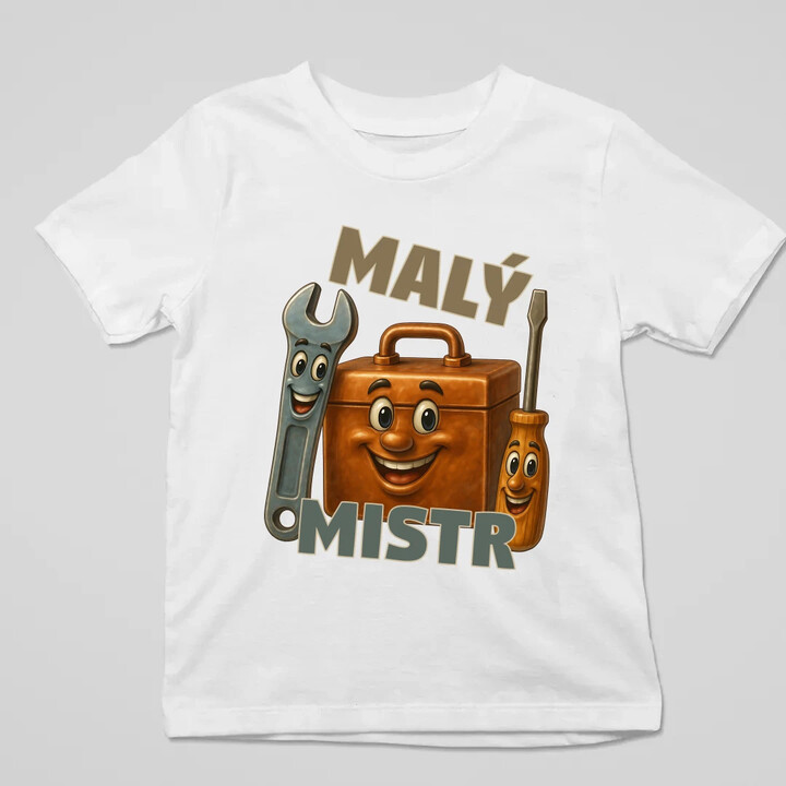 Malý mistr - dětské tričko s potiskem
