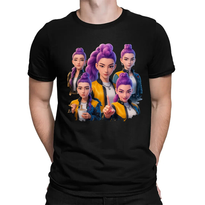 Rumi - pro fanoušky Rumi Huntrix Kpop Demon Hunters - pánské tričko s potiskem