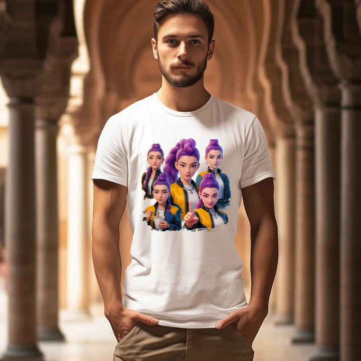 Rumi - pro fanoušky Rumi Huntrix Kpop Demon Hunters - pánské tričko s potiskem