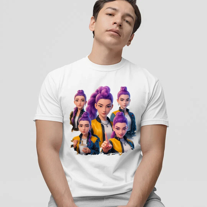 Rumi - pro fanoušky Rumi Huntrix Kpop Demon Hunters - pánské tričko s potiskem