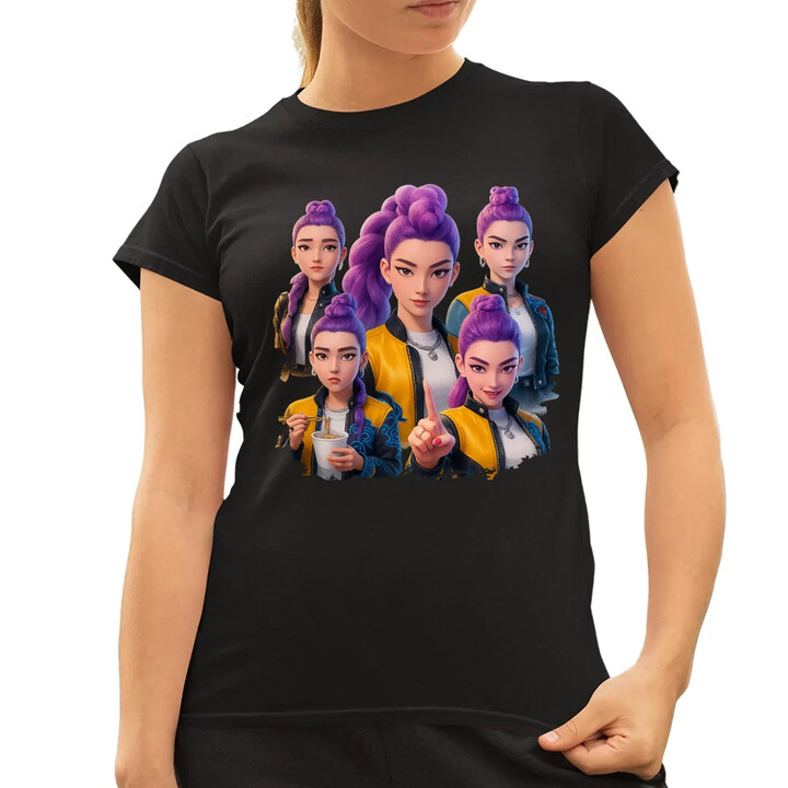 Rumi - pro fanoušky Rumi Huntrix Kpop Demon Hunters  - dámské tričko s potiskem