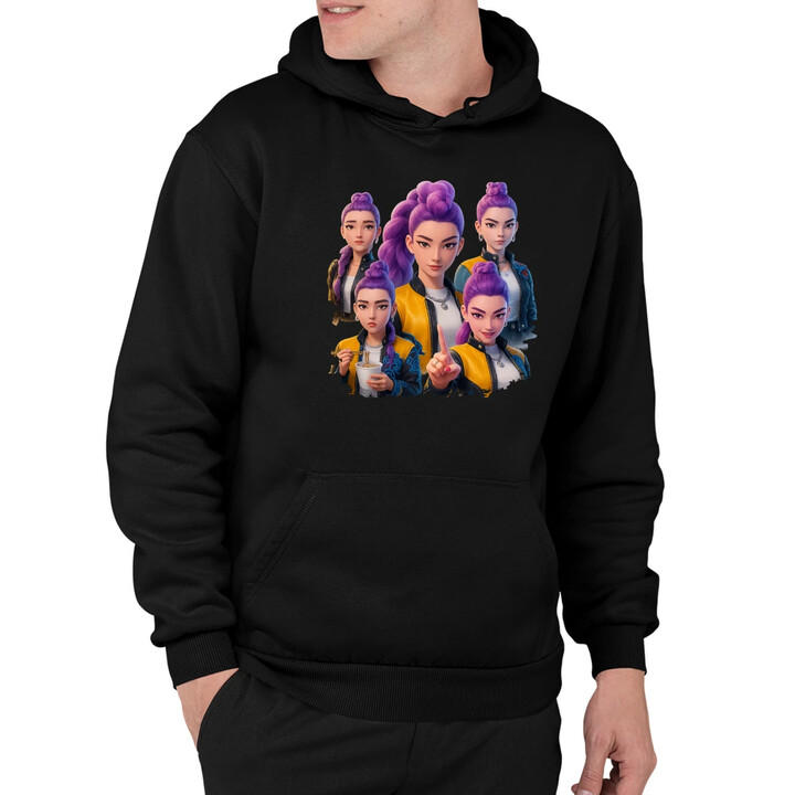 Rumi - pro fanoušky Rumi Huntrix Kpop Demon Hunters - pánská mikina s potiskem